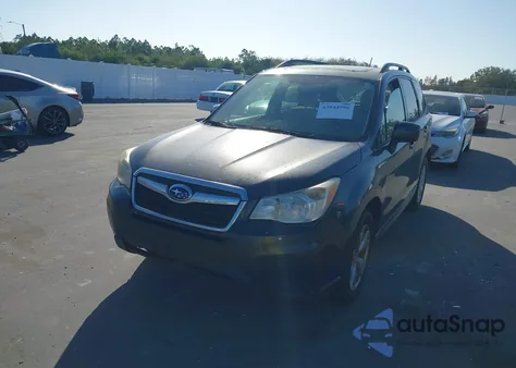 2015 Subaru Forester 2.5I Premium from USA, damaged, VIN JF2SJADC3FH511097